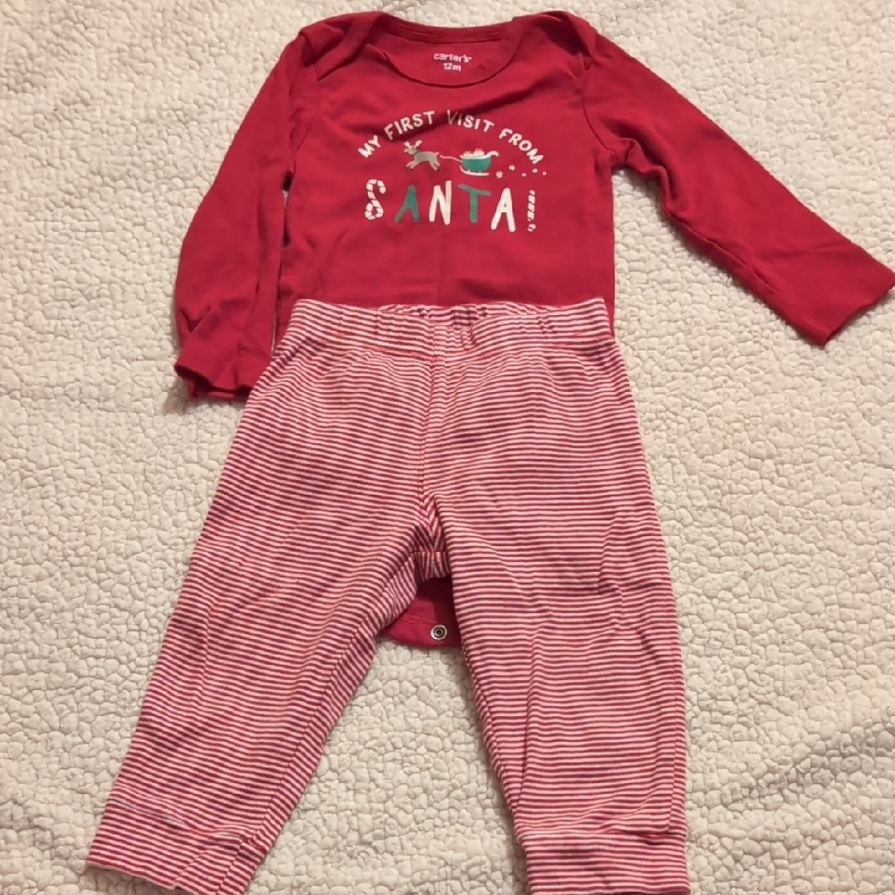 Carter's Red and White Matching Set for Festive Occasions